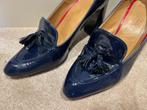Chaussures à talons bleues - vernis - Voltan, Comme neuf, Voltan, Bleu, Enlèvement ou Envoi