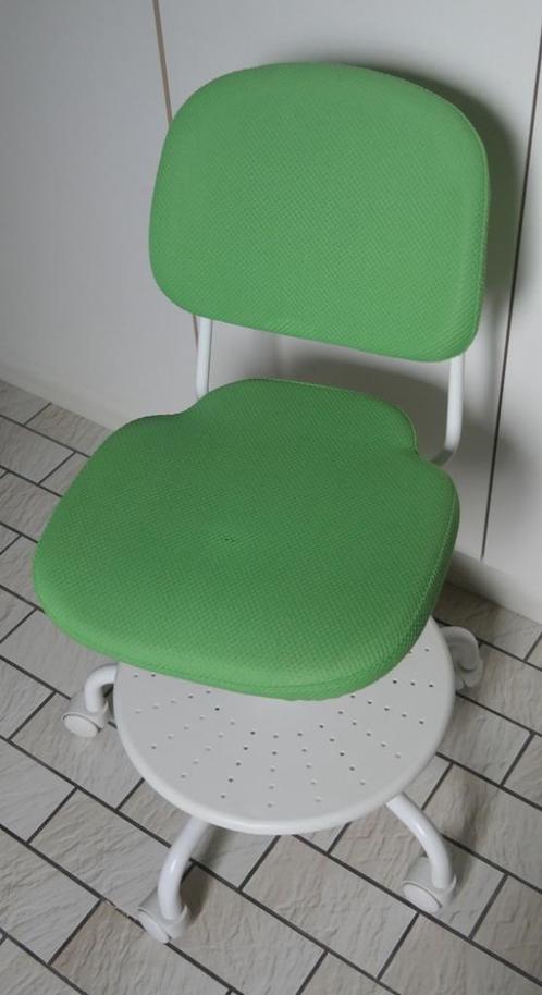 Bureaustoel, Huis en Inrichting, Bureaustoelen, Zo goed als nieuw, Bureaustoel, Groen, Ophalen