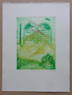 ANDRE GOEZU / PENTATEUCH / KLEURETS-AQUATINT / 33x25cm / SIG, Antiek en Kunst, Ophalen of Verzenden