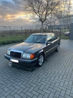 Mercedes 300d w124, Auto's, Lederen bekleding, Zwart, Zwart, Leder