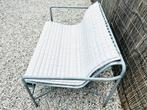 Hay Palissade Lounge bank gegalvaniseerde versie + kussen, Tuin en Terras, Tuinbanken, Ophalen, Zo goed als nieuw, Metaal