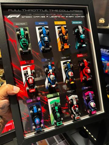 Cadre 3D Mini LEGO F1 – Format 3040 cm (Sans LEGO) beschikbaar voor biedingen