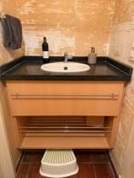 Wasmeubel met kwalitatief blad, Ophalen, Gebruikt