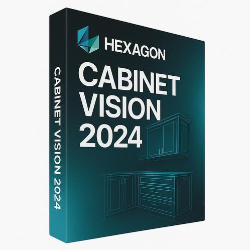 Hexagon Cabinet Vision 2024, Computers en Software, Educatie- en Cursussoftware, Nieuw, Windows, Ophalen