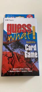 Guess what! Kaartspel Australië. Engelstalig., Ophalen of Verzenden, Zo goed als nieuw