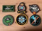 Lot 6 patches 40 SQN, Ophalen of Verzenden, Luchtmacht, Embleem of Badge