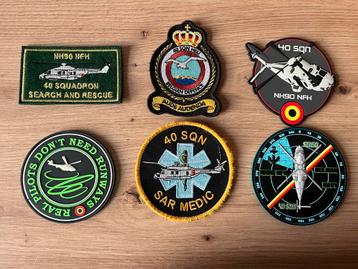 Lot 6 patches 40 SQN beschikbaar voor biedingen