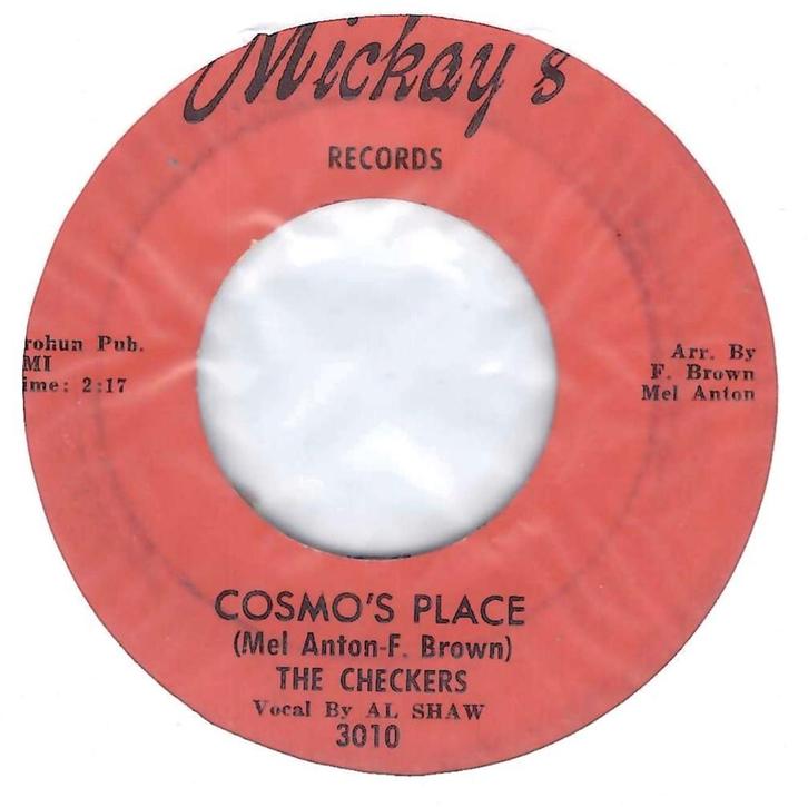 The Checkers – Cosmo's Place / Applesauce, Cd's en Dvd's, Vinyl Singles, Gebruikt, Single, R&B en Soul, 7 inch, Ophalen of Verzenden