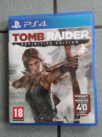 Tomb Raider: Definitive Edition. Action. Jeux PS4.