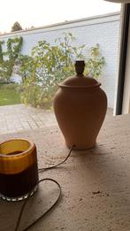 Terracotta lampenvoet, Huis en Inrichting, Lampen | Tafellampen, Ophalen, Zo goed als nieuw, Overige materialen, Minder dan 50 cm