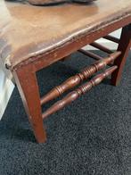 Antiek schoenmakers zitje, Ophalen