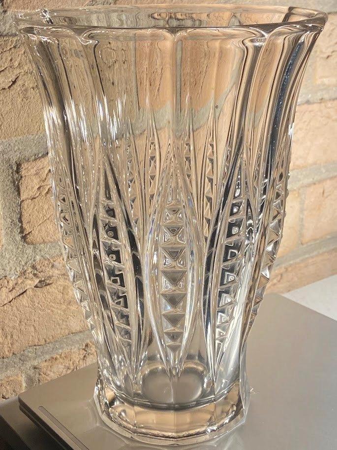 Uit 1930 vintage kristallen vaas van VAL ST LAMBERT, Antiquités & Art, Antiquités | Vases, Enlèvement
