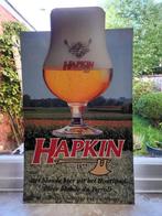 Reclamebord voor Hapkin-bier, Verzamelen, Biermerken, Ophalen, Gebruikt, Reclamebord, Plaat of Schild, Overige merken