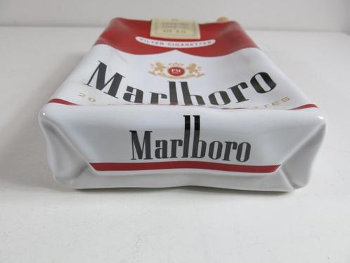 porseleinen vintage Marlboro reclame geldschaal, Verzamelen, Merken en Reclamevoorwerpen, Gebruikt, Ophalen of Verzenden