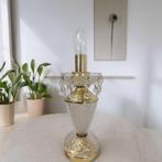 vintage “gouden” tafellamp / lampadaire, Antiek en Kunst, Ophalen of Verzenden