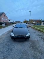 Opel Corsa C 1.3 CDTI 2004, Auto's, Zwart, 4 cilinders, Zwart, Leder