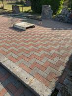 Pavés 21x10x8 cm en béton à donner, Tuin en Terras, Tegels en Klinkers, Ophalen, Gebruikt, Overige typen, 10 m² of meer