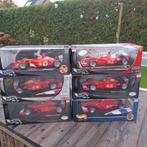 6 x 1/18 Hot Wheels Ferrari Formula 1 Models, Ophalen of Verzenden, Nieuw, Auto, Hot Wheels