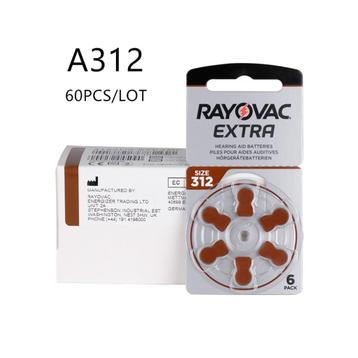 94 piles Rayovac Extra 312 pour appareils auditifs 