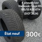️ Te koop: 4 Hankook i*cept RS3 winterbanden — 195/55 R16, Ophalen, Zo goed als nieuw