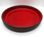 XL schaal selenium rood Rogier Vandeweghe Perignem 38cm, Antiek en Kunst, Ophalen of Verzenden
