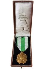 Burgelijke medaille brandweer 3de klasse., Timbres & Monnaies, Enlèvement ou Envoi