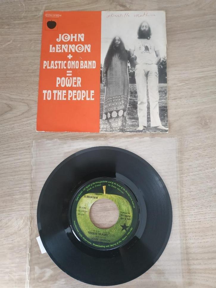 BEATLES/LENNON POWER VOOR DRIE MENSEN + TAB, Cd's en Dvd's, Vinyl | Rock, Verzenden