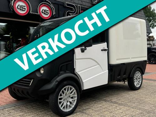 Aixam D-Truck Brommobiel Vrachtwagen | 2016 45km, Diversen, Brommobielen en Scootmobielen, Gebruikt, Overige merken