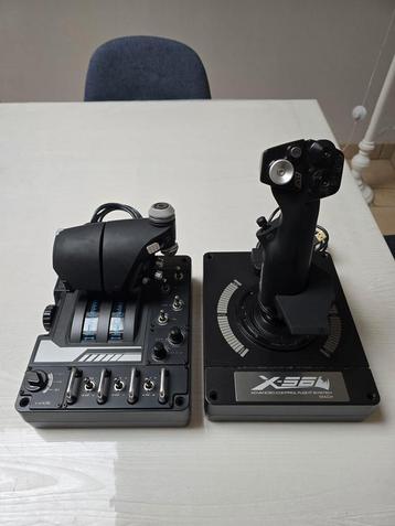 Logitech hotas x56, Informatique & Logiciels, Joysticks, Enlèvement, Comme neuf