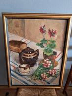 Oude schilderij /stilleven, Ophalen