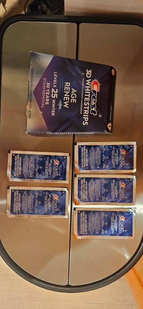 CREST 3D Whitestrips (sterkste variant)– 5 dagen behandeling, Handtassen en Accessoires, Uiterlijk | Mondverzorging, Nieuw, Tandpasta