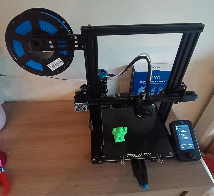 Creality Ender 3 v2, Computers en Software, 3D Printers, Zo goed als nieuw, Ophalen of Verzenden