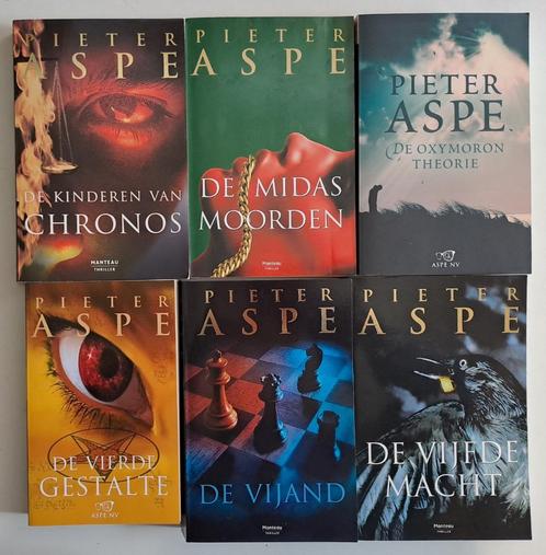 Boeken Pieter Aspe, Boeken, Thrillers, Gelezen, Ophalen of Verzenden