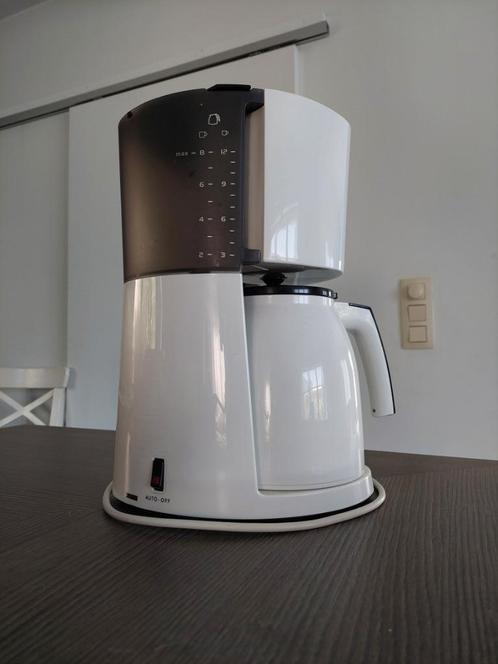 Melitta Enjoy Therm koffiepercolator met thermoskan, Elektronische apparatuur, Koffiezetapparaten, Zo goed als nieuw, Gemalen koffie