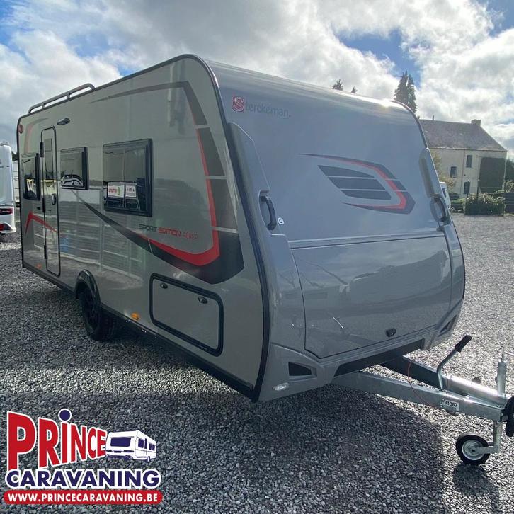 Sterckeman Sport Edition 480 CP 2024 - Prince Caravaning, Caravans en Kamperen, Caravans, Bedrijf, tot en met 4, 1000 - 1250 kg
