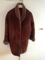 Manteau brun en mouton retourné, Taille 38/40 (M), Sans marque, Comme neuf, Brun