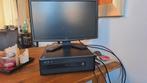 PC HP prodesk 600 G1 met 22inch monitor, Ophalen, 8 GB, SSD, Intel Core i5