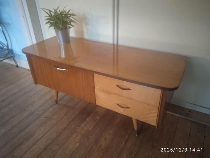 Commode Lowboard, meuble TV ou table d'appoint avec miroir,, Maison & Meubles, Armoires | Dressoirs, Enlèvement