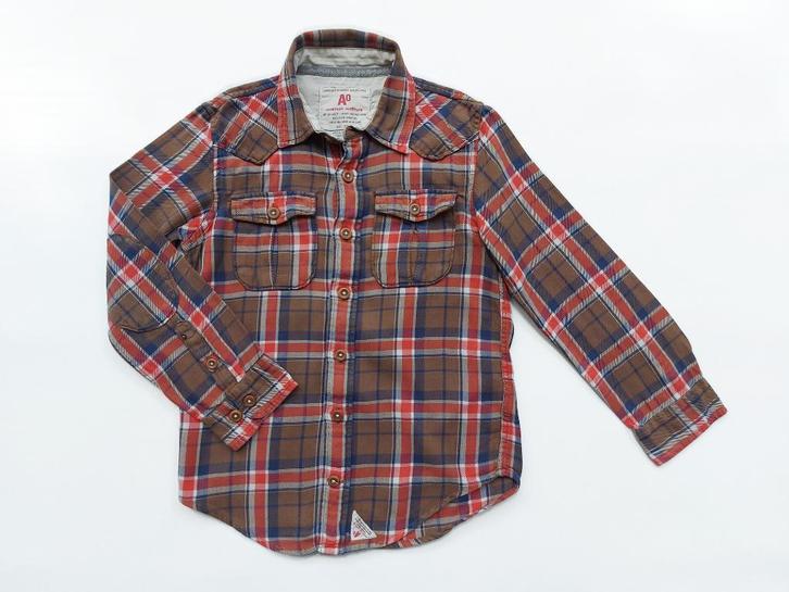 AO76 (American Outfitters) zacht winterhemd 8 jaar / 128, Kinderen en Baby's, Kinderkleding | Maat 128, Zo goed als nieuw, Jongen