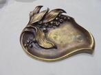 Vintage Art NOUVEAU bronzen lege etui gesigneerd WILLY, Antiek en Kunst, Ophalen of Verzenden, Brons