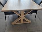 table en chêne, Landelijk met moderne touch, Comme neuf, Enlèvement, 50 à 100 cm