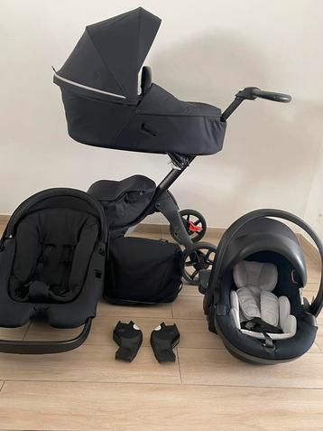 Stokke Xplory X Rich Black Kinderwagen 3-in-1 Complete  beschikbaar voor biedingen