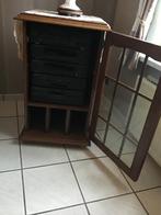 Eiken kastje, Ophalen, Minder dan 50 cm, Gebruikt, Eikenhout