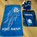 KRC Genk rugzak, handdoek en pantoffels, Enlèvement ou Envoi, Utilisé, Autres types