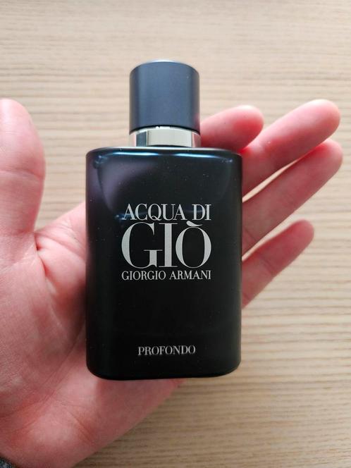 Eau de parfum Aqua Di Gio Profondo de Geaorgio Armani 40ml, Bijoux, Sacs & Beauté, Beauté | Parfums, Comme neuf, Enlèvement ou Envoi