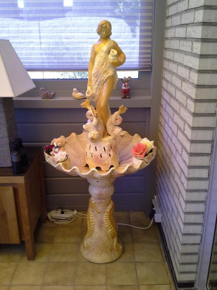 Binnenhuis fontein met gesloten watercircuit, Huis en Inrichting, Woonaccessoires | Overige, Zo goed als nieuw, Ophalen