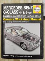 Haynes Mercedes-Benz C class 4780 workshop manual, Ophalen of Verzenden