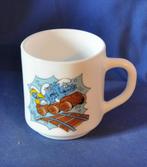 mug arcopal schtroumpfs peyo 1989, Verzamelen, Smurfen, Ophalen of Verzenden, Zo goed als nieuw, Overige typen