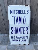 Emaille reclamebord mitchells’s tabak, Verzamelen, Merken en Reclamevoorwerpen, Ophalen, Gebruikt, Reclamebord