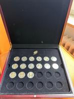 Verzamelbox herdenkingsmunt set van 15, Overige landen, 2 euro, Losse munt, Zilver